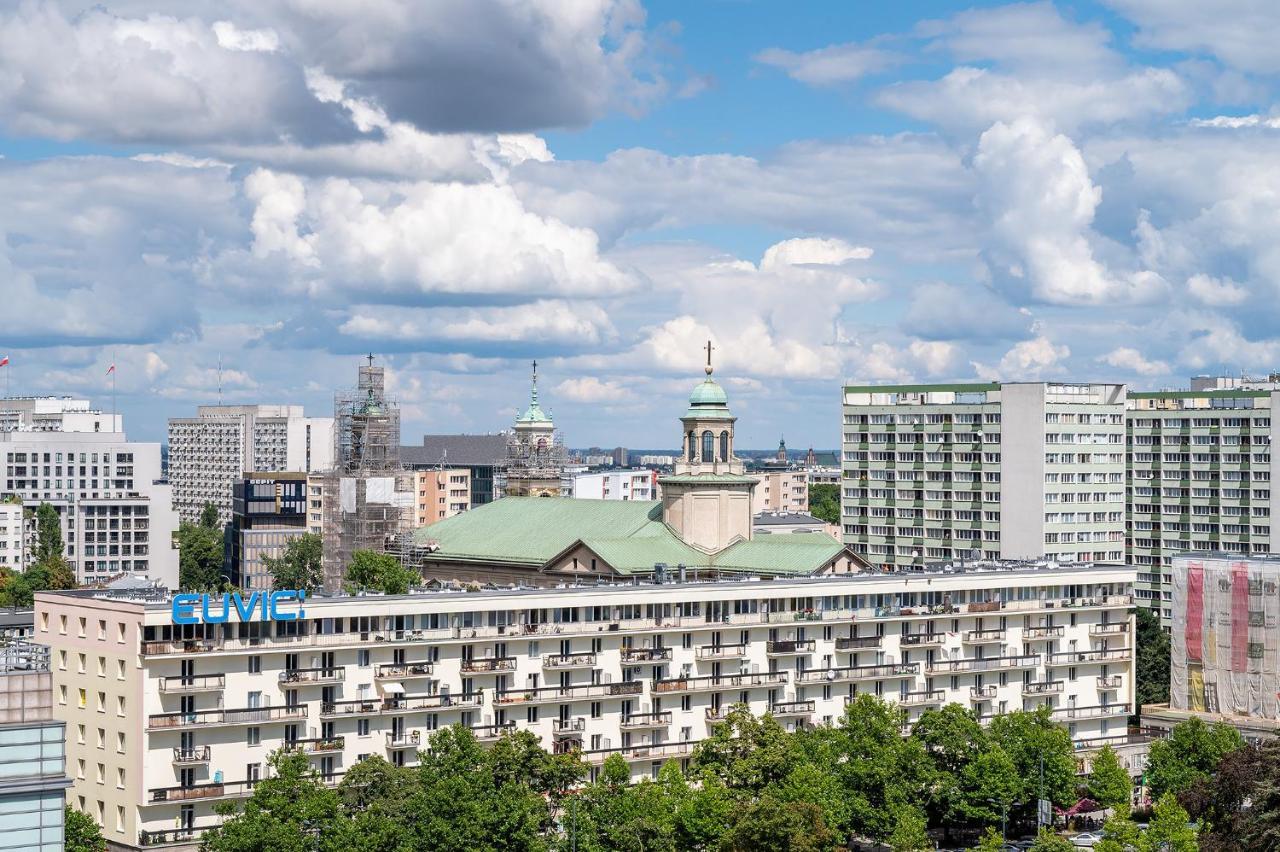 Sliska 3 - Studio - 100M Od Zlotych Tarasow Oraz 200M Od Dworca Centralnego, Piekny Widok Na Panorame Warszawy - Wifi - Smart Tv 55 Cali - Better Rental Βαρσοβία Εξωτερικό φωτογραφία
